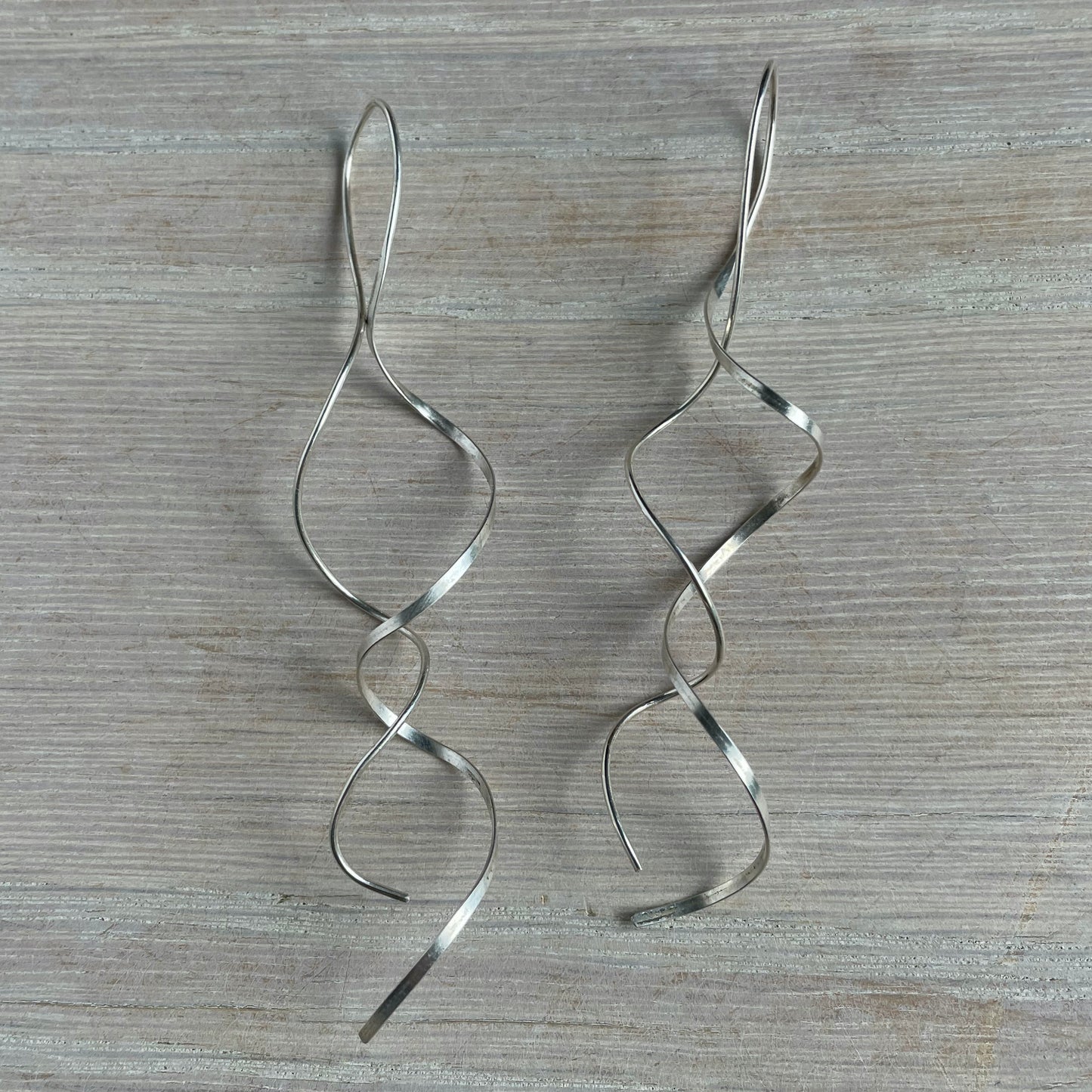 Argentium Silver Helix Earrings