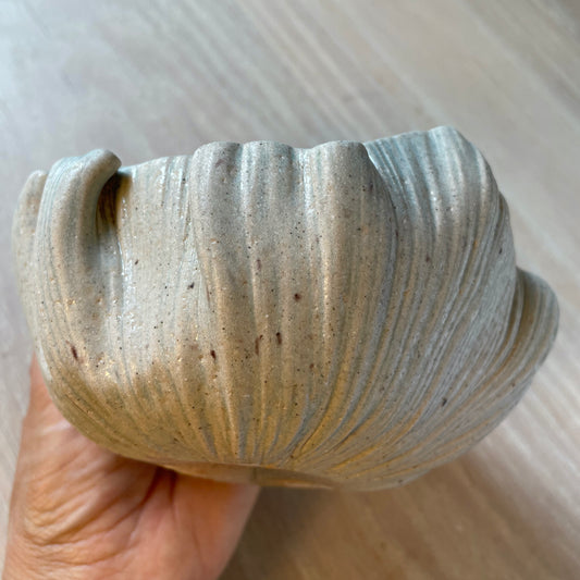 Stoneware Pinchpot Bowl
