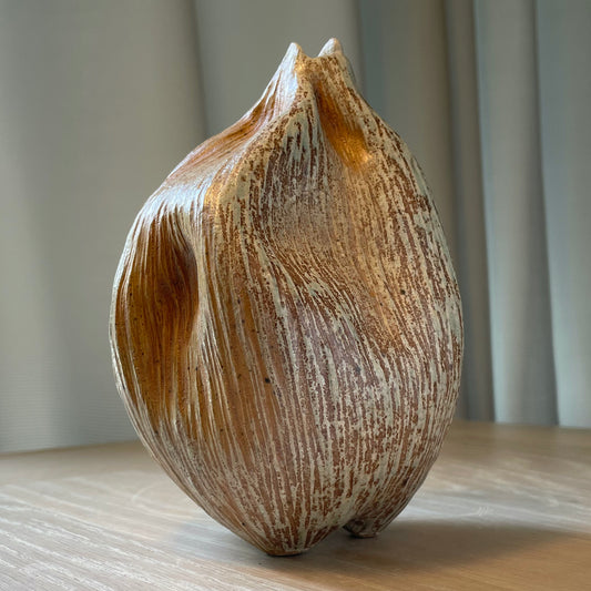 Stoneware Tripod Vase